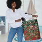 Stokely Carmichael Black Power Christmas Laundry Basket Retro Ugly Christmas Pattern Civil Rights Leader Pan African