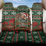 Stokely Carmichael Black Power Christmas Back Car Seat Cover Retro Ugly Christmas Pattern Civil Rights Leader Pan African