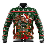 Stokely Carmichael Black Power Christmas Baseball Jacket Retro Ugly Christmas Pattern Civil Rights Leader Pan African