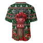 Stokely Carmichael Black Power Christmas Baseball Jersey Retro Ugly Christmas Pattern Civil Rights Leader Pan African