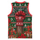 Stokely Carmichael Black Power Christmas Basketball Jersey Retro Ugly Christmas Pattern Civil Rights Leader Pan African
