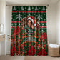 Stokely Carmichael Black Power Christmas Bathroom Set Retro Ugly Christmas Pattern Civil Rights Leader Pan African
