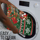 Stokely Carmichael Black Power Christmas Bathroom Set Retro Ugly Christmas Pattern Civil Rights Leader Pan African