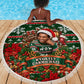 Stokely Carmichael Black Power Christmas Beach Blanket Retro Ugly Christmas Pattern Civil Rights Leader Pan African