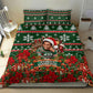 Stokely Carmichael Black Power Christmas Bedding Set Retro Ugly Christmas Pattern Civil Rights Leader Pan African