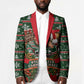 Stokely Carmichael Black Power Christmas Blazer Retro Ugly Christmas Pattern Civil Rights Leader Pan African