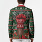 Stokely Carmichael Black Power Christmas Blazer Retro Ugly Christmas Pattern Civil Rights Leader Pan African