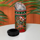 Stokely Carmichael Black Power Christmas 4 in 1 Can Cooler Tumbler Retro Ugly Christmas Pattern Civil Rights Leader Pan African