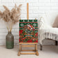 Stokely Carmichael Black Power Christmas Canvas Wall Art Retro Ugly Christmas Pattern Civil Rights Leader Pan African