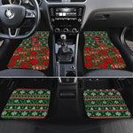 Stokely Carmichael Black Power Christmas Car Mats Retro Ugly Christmas Pattern Civil Rights Leader Pan African