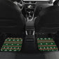 Stokely Carmichael Black Power Christmas Car Mats Retro Ugly Christmas Pattern Civil Rights Leader Pan African