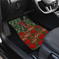 Stokely Carmichael Black Power Christmas Car Mats Retro Ugly Christmas Pattern Civil Rights Leader Pan African