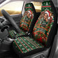 Stokely Carmichael Black Power Christmas Car Seat Cover Retro Ugly Christmas Pattern Civil Rights Leader Pan African