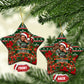 Stokely Carmichael Black Power Christmas Ceramic Ornament Retro Ugly Christmas Pattern Civil Rights Leader Pan African