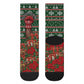 Stokely Carmichael Black Power Christmas Crew Socks Retro Ugly Christmas Pattern Civil Rights Leader Pan African