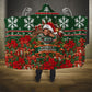 Stokely Carmichael Black Power Christmas Hooded Blanket Retro Ugly Christmas Pattern Civil Rights Leader Pan African
