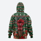 Stokely Carmichael Black Power Christmas Hoodie Retro Ugly Christmas Pattern Civil Rights Leader Pan African