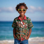 Stokely Carmichael Black Power Christmas Kid Hawaiian Shirt Retro Ugly Christmas Pattern Civil Rights Leader Pan African