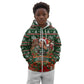 Stokely Carmichael Black Power Christmas Kid Hoodie Retro Ugly Christmas Pattern Civil Rights Leader Pan African
