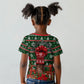 Stokely Carmichael Black Power Christmas Kid T shirt Retro Ugly Christmas Pattern Civil Rights Leader Pan African