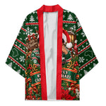 Stokely Carmichael Black Power Christmas Kimono Retro Ugly Christmas Pattern Civil Rights Leader Pan African