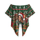 Stokely Carmichael Black Power Christmas Off Shoulder Wrap Waist Top Retro Ugly Christmas Pattern Civil Rights Leader Pan African