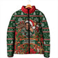 Stokely Carmichael Black Power Christmas Padded Jacket Retro Ugly Christmas Pattern Civil Rights Leader Pan African