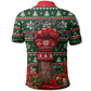 Stokely Carmichael Black Power Christmas Polo Shirt Retro Ugly Christmas Pattern Civil Rights Leader Pan African