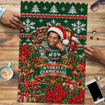 Stokely Carmichael Black Power Christmas Puzzle Retro Ugly Christmas Pattern Civil Rights Leader Pan African