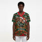 Stokely Carmichael Black Power Christmas Scrub Top Retro Ugly Christmas Pattern Civil Rights Leader Pan African