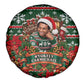Stokely Carmichael Black Power Christmas Spare Tire Cover Retro Ugly Christmas Pattern Civil Rights Leader Pan African