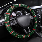 Stokely Carmichael Black Power Christmas Steering Wheel Cover Retro Ugly Christmas Pattern Civil Rights Leader Pan African