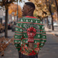 Stokely Carmichael Black Power Christmas Sweatshirt Retro Ugly Christmas Pattern Civil Rights Leader Pan African