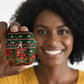 Fannie Lou Hamer Christmas AirPods Case Retro Ugly Christmas Pattern Civil Rights Activist Pan African