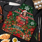 Fannie Lou Hamer Christmas Apron Retro Ugly Christmas Pattern Civil Rights Activist Pan African