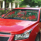 Fannie Lou Hamer Christmas Auto Sun Shade Retro Ugly Christmas Pattern Civil Rights Activist Pan African