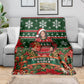 Fannie Lou Hamer Christmas Blanket Retro Ugly Christmas Pattern Civil Rights Activist Pan African