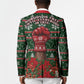 Fannie Lou Hamer Christmas Blazer Retro Ugly Christmas Pattern Civil Rights Activist Pan African
