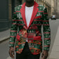 Fannie Lou Hamer Christmas Blazer Retro Ugly Christmas Pattern Civil Rights Activist Pan African