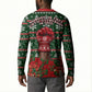 Fannie Lou Hamer Christmas Button Sweatshirt Retro Ugly Christmas Pattern Civil Rights Activist Pan African