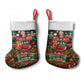 Fannie Lou Hamer Christmas Stocking Retro Ugly Christmas Pattern Civil Rights Activist Pan African