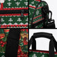 Fannie Lou Hamer Christmas Duffle Bag Retro Ugly Christmas Pattern Civil Rights Activist Pan African