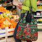 Fannie Lou Hamer Christmas Grocery Bag Retro Ugly Christmas Pattern Civil Rights Activist Pan African