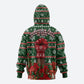 Fannie Lou Hamer Christmas Hoodie Retro Ugly Christmas Pattern Civil Rights Activist Pan African