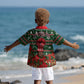 Fannie Lou Hamer Christmas Kid Hawaiian Shirt Retro Ugly Christmas Pattern Civil Rights Activist Pan African