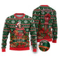 Fannie Lou Hamer Christmas Ugly Christmas Sweater Retro Ugly Christmas Pattern Civil Rights Activist Pan African