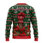 Fannie Lou Hamer Christmas Ugly Christmas Sweater Retro Ugly Christmas Pattern Civil Rights Activist Pan African