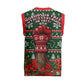 Fannie Lou Hamer Christmas Knitted V-Neck Vest Retro Ugly Christmas Pattern Civil Rights Activist Pan African