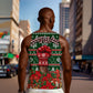 Fannie Lou Hamer Christmas Men Tank Top Retro Ugly Christmas Pattern Civil Rights Activist Pan African