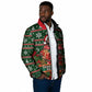 Fannie Lou Hamer Christmas Padded Jacket Retro Ugly Christmas Pattern Civil Rights Activist Pan African